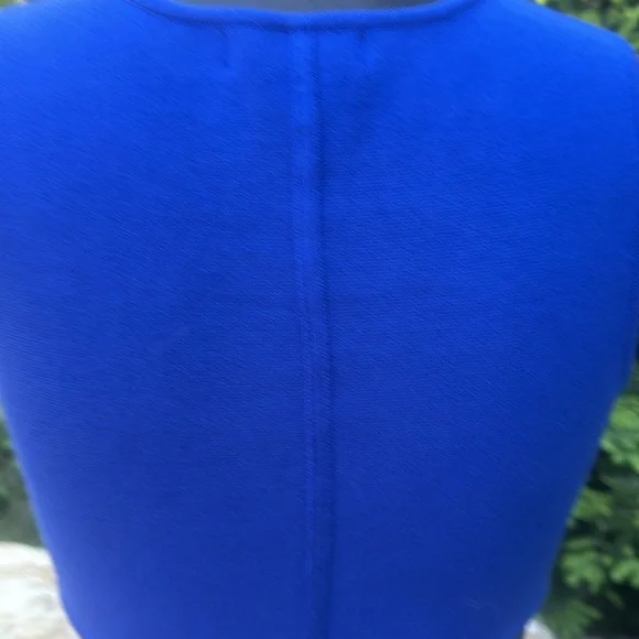 House Of Harlow 1960 NWOT “Corset” Stretchy Blue Knit Tank Crop Top summer sz XS - Picture 5 of 8
